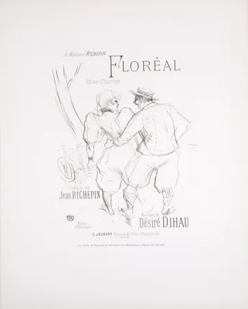 Litografía Toulouse-Lautrec - Floréal, 1895