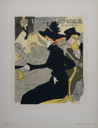 Litografía Toulouse-Lautrec - Le Divan Japonais, Les Maitres de L’Affiche, 1896
