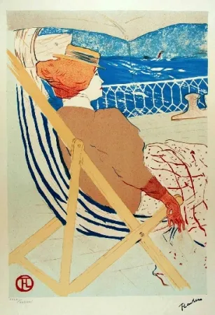 Litografía Toulouse-Lautrec - Passage du 54