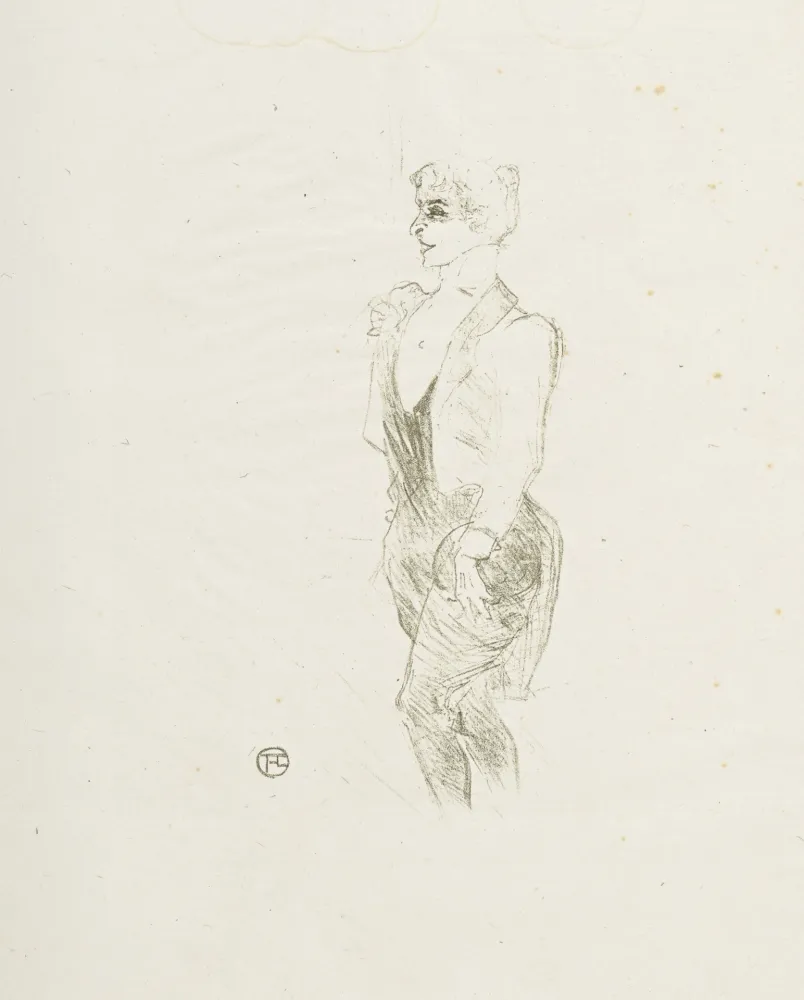 Litografía Toulouse-Lautrec - Portraits d’Acteurs & d’Actrices : Mary Hamilton, 1898