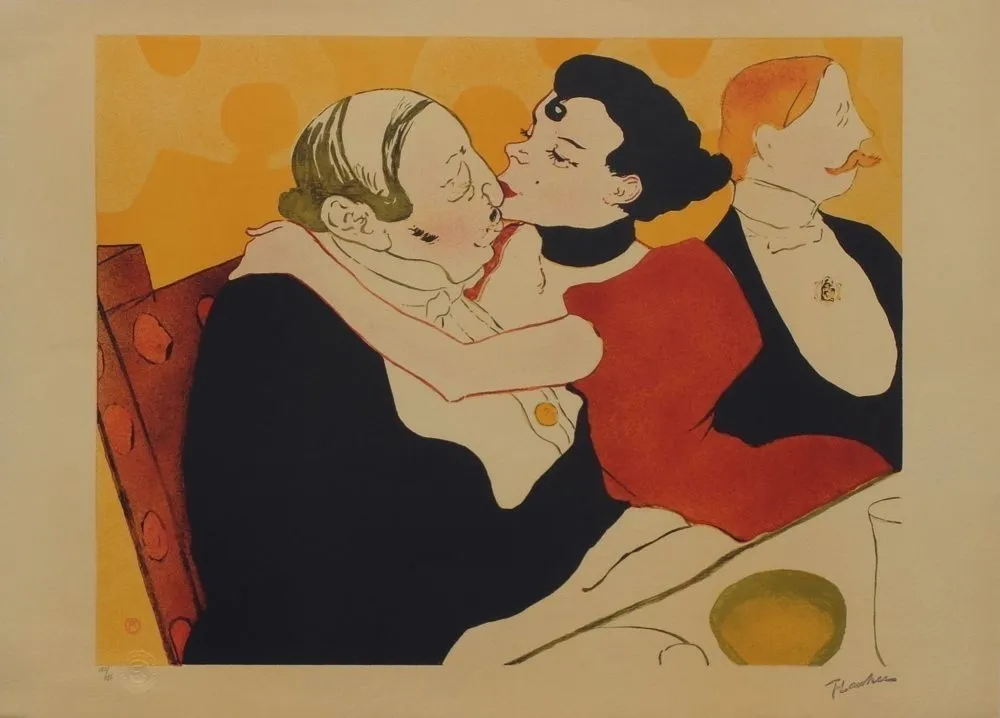 Litografía Toulouse-Lautrec - Reine de joie