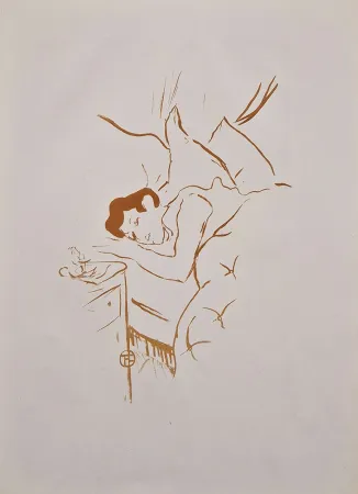 Litografía Toulouse-Lautrec - Ta bouche