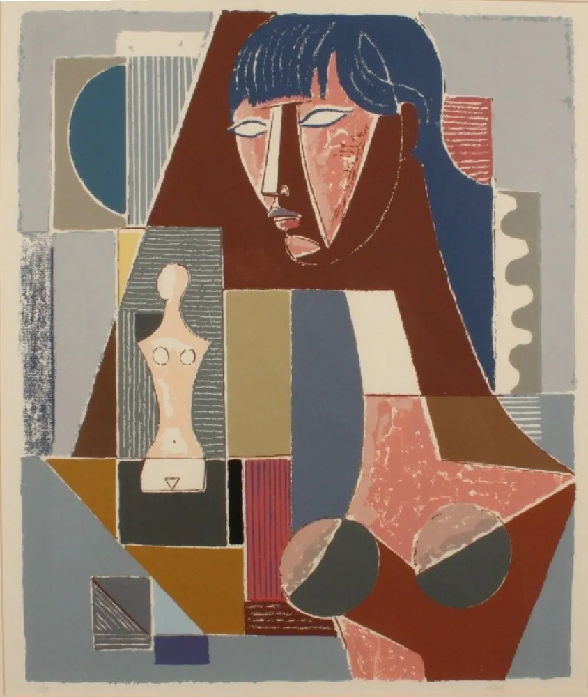 Litografía Tozzi - SENZA TITOLO