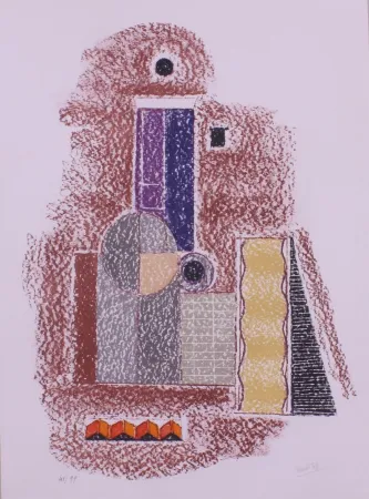 Litografía Tozzi - SENZA TITOLO