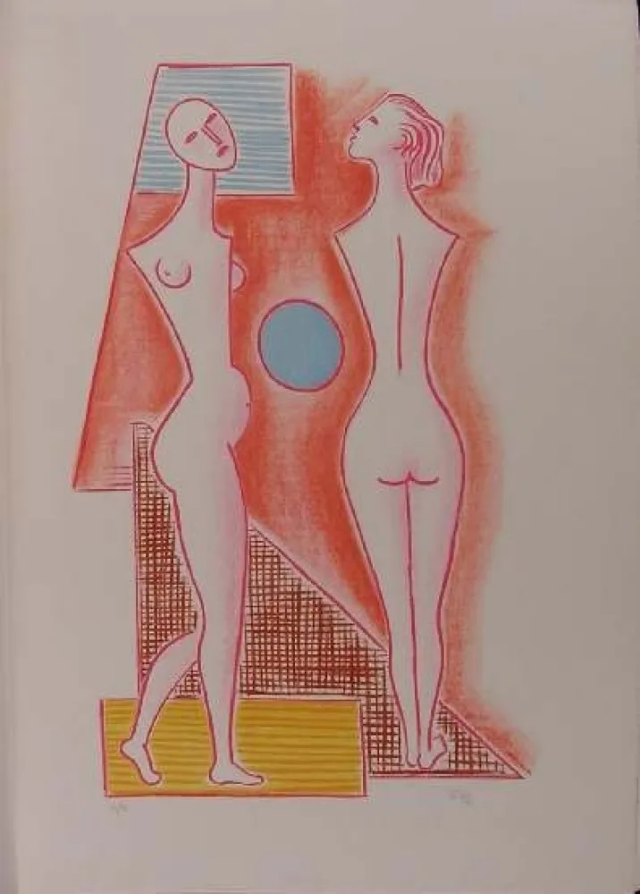 Litografía Tozzi - SENZA TITOLO