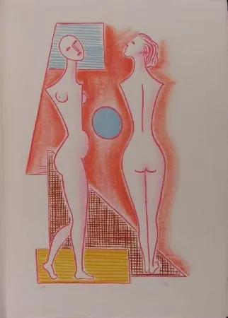 Litografía Tozzi - SENZA TITOLO