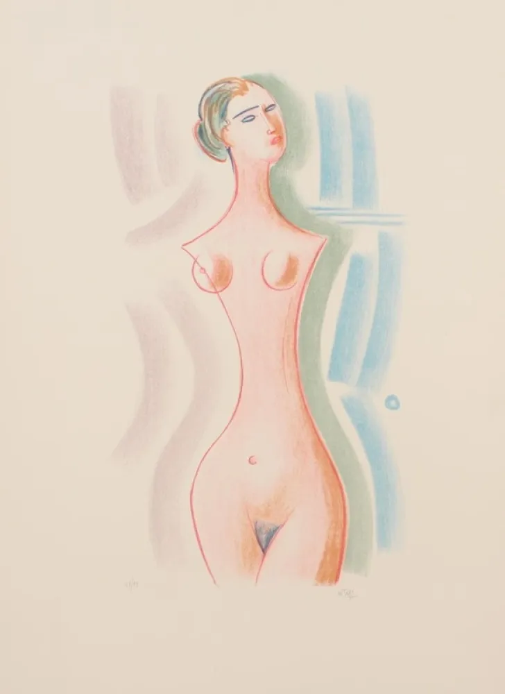 Litografía Tozzi - SENZA TITOLO