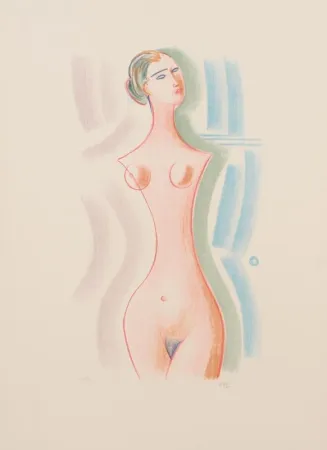 Litografía Tozzi - SENZA TITOLO