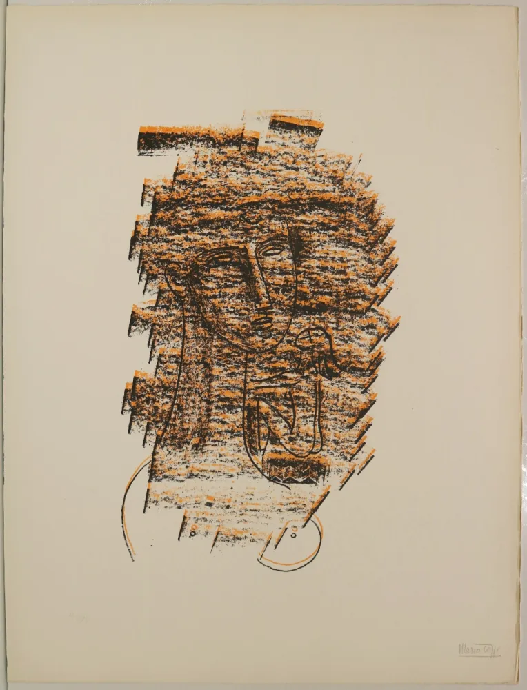 Litografía Tozzi - Senza titolo