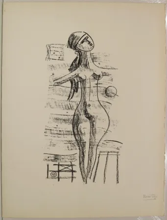 Litografía Tozzi - Senza titolo