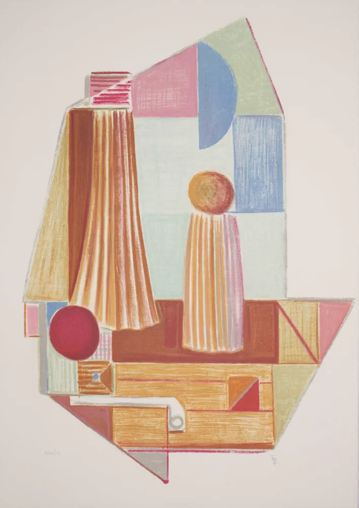 Litografía Tozzi - Untitled