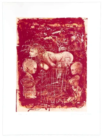 Litografía Trampedach - Sans titre