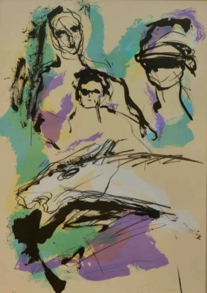 Serigrafía Treccani - Senza titolo