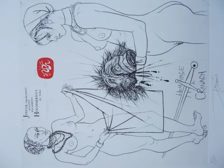 Grabado Trémois - Hommage à Cranach