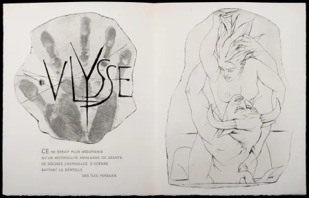 Grabado Trémois - (& Jean Giono) - Naissance de l'Odyssée, 1966 - Full book!