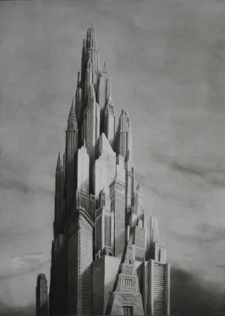 Aguatinta Tripp - American Dream