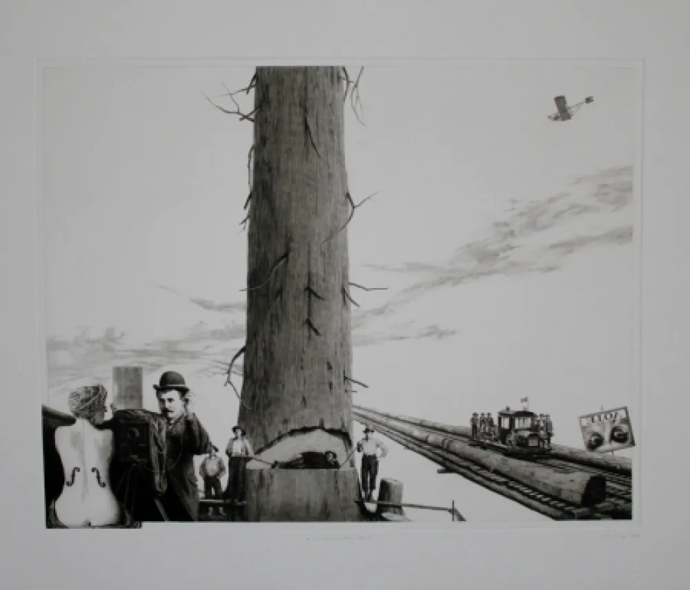 Aguafuerte Y Aguatinta Tripp - Kinsey Meets Man Ray