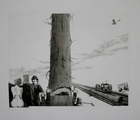 Aguafuerte Y Aguatinta Tripp - Kinsey Meets Man Ray