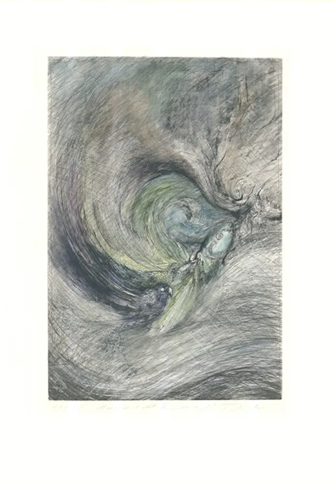 Grabado Tschermak - Mondgedicht