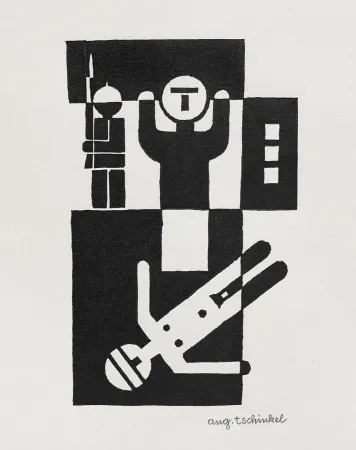 Linograbado Tschinkel - Vollstrecker (Executor)