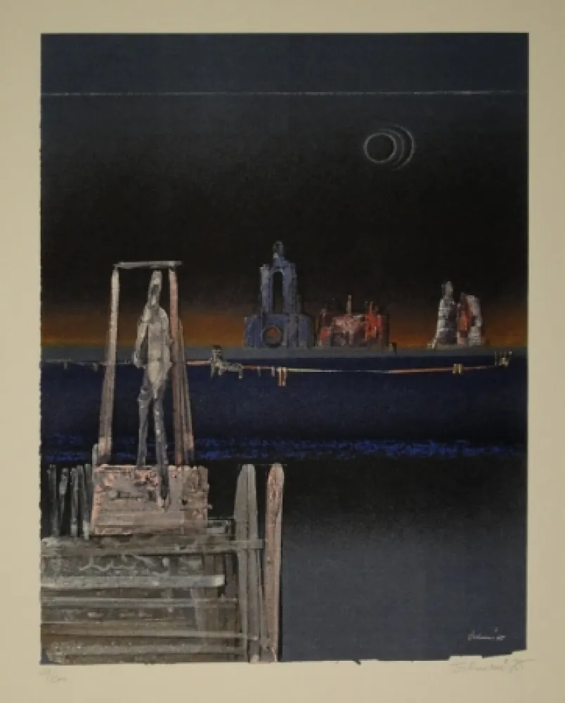 Litografía Tschumi - Untitled