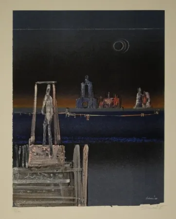 Litografía Tschumi - Untitled