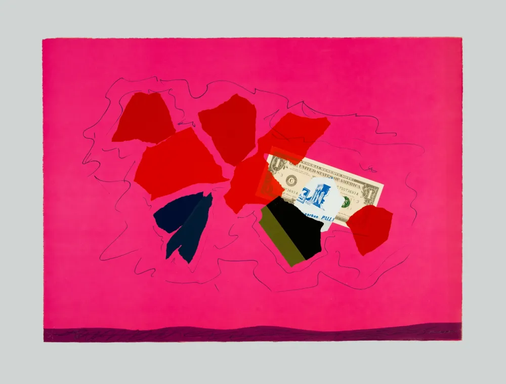 Litografía Turcato - Composizione