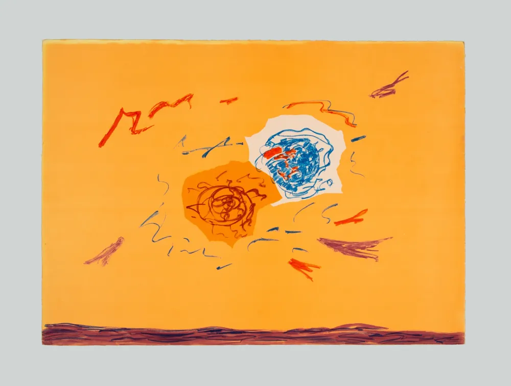 Litografía Turcato - Composizione