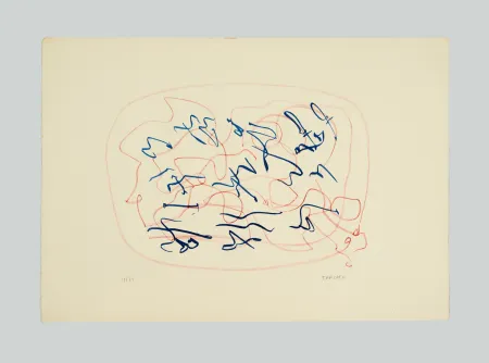 Litografía Turcato - Composizione