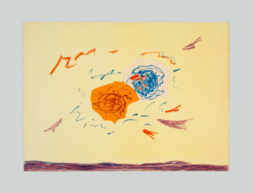 Litografía Turcato - Composizione