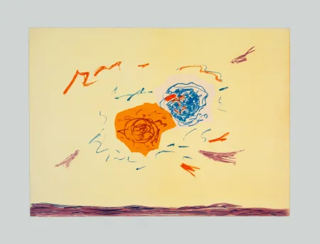 Litografía Turcato - Composizione