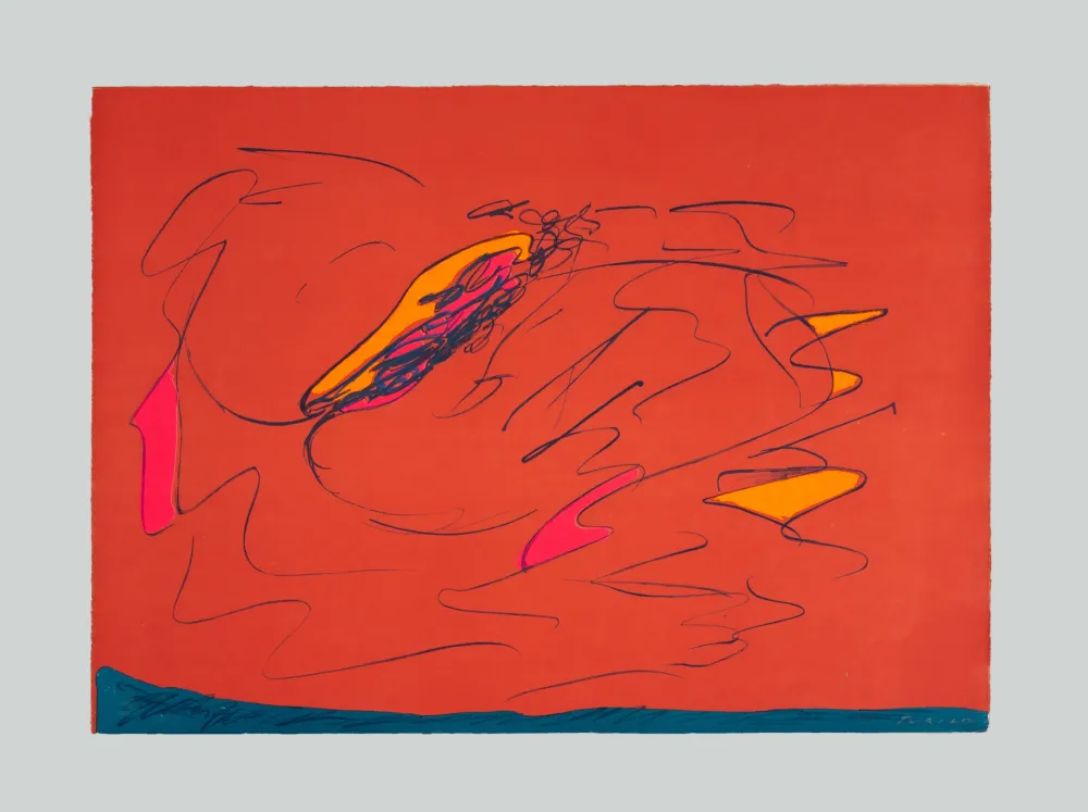 Litografía Turcato - Composizione