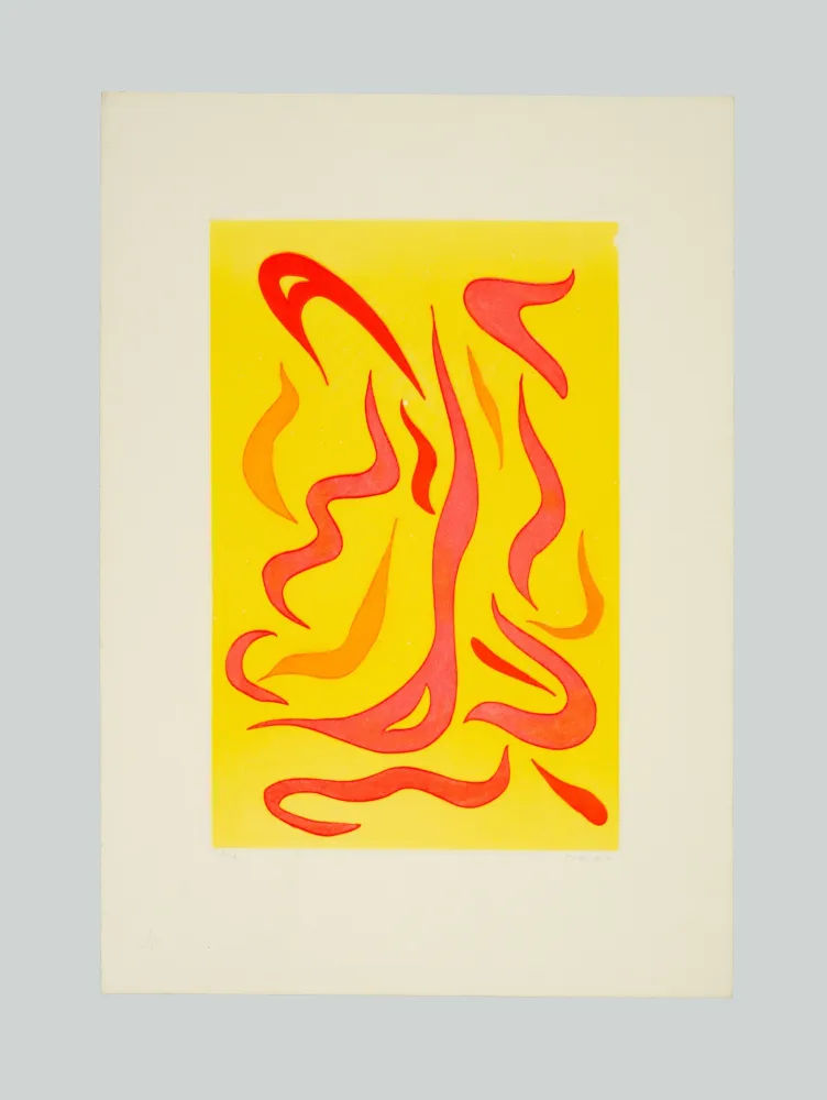 Aguafuerte Y Aguatinta Turcato - Composizione