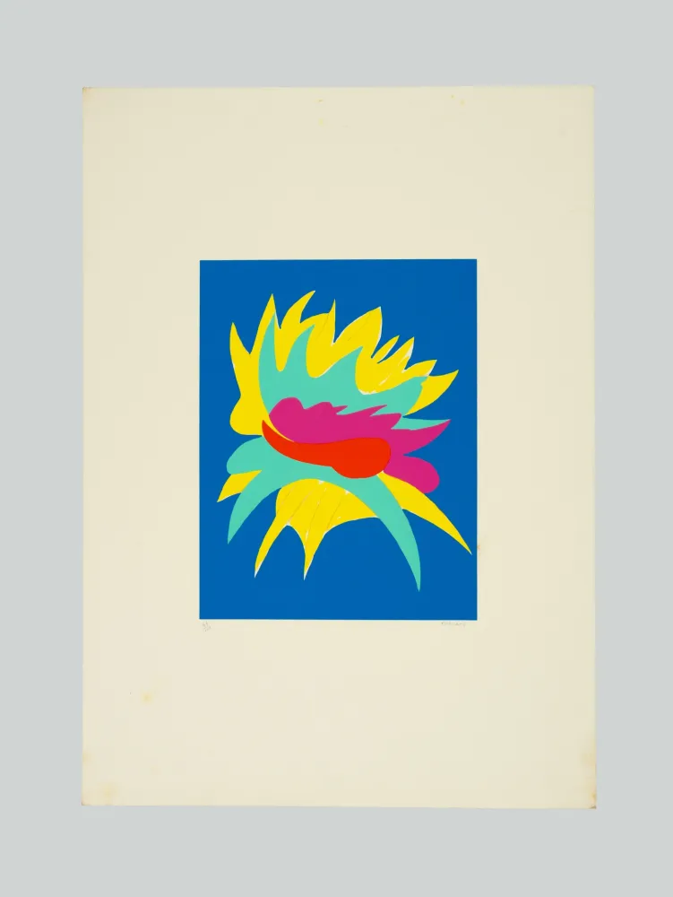 Litografía Turcato - Composizione