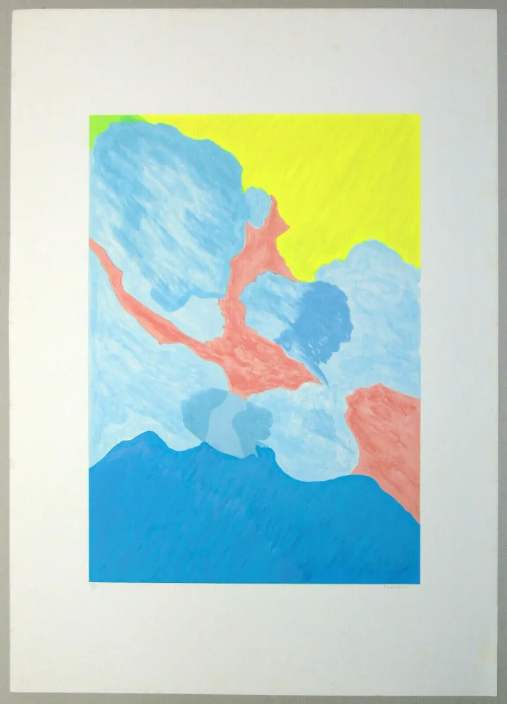 Serigrafía Turcato - Composizione