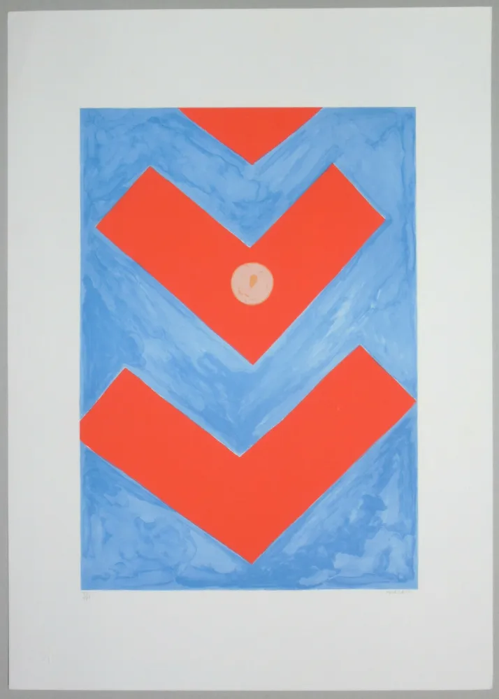 Serigrafía Turcato - Composizione