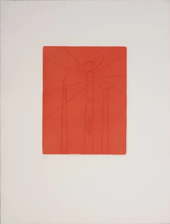 Aguafuerte Turcato - La libertà incatenata