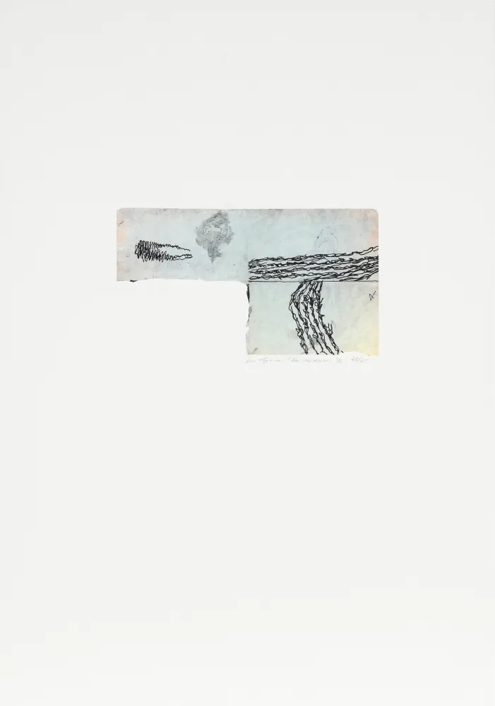 Litografía Tuymans - Kristallnacht