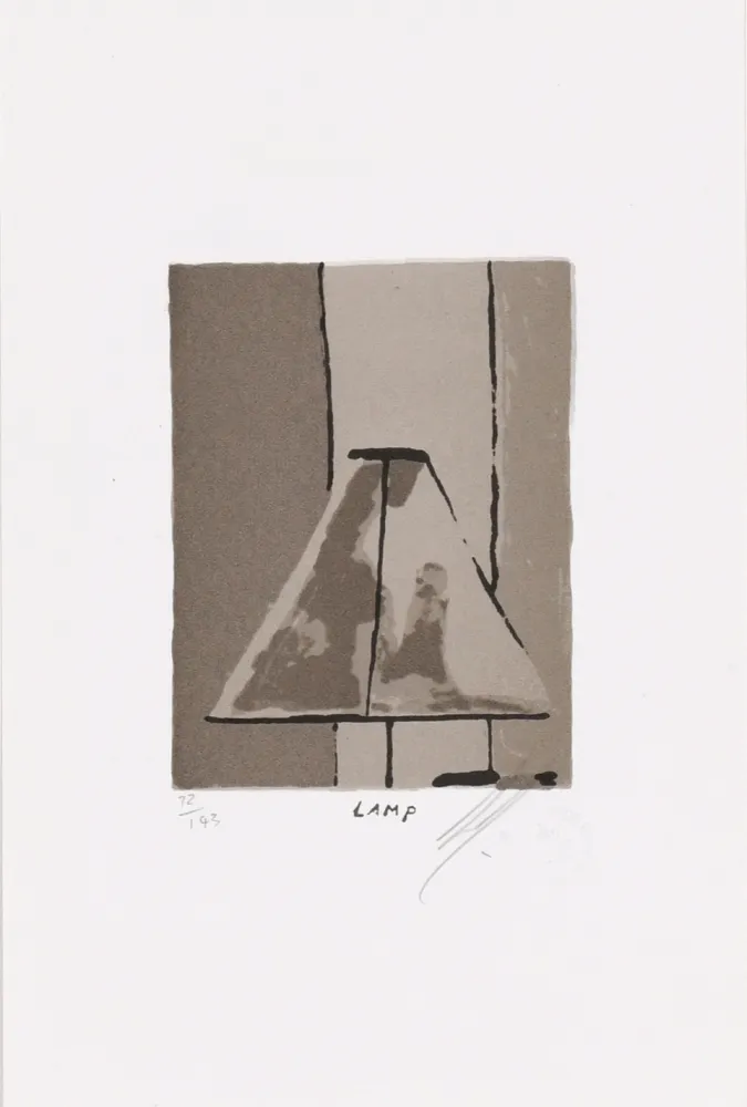 Litografía Tuymans - Lamp