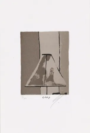 Litografía Tuymans - Lamp