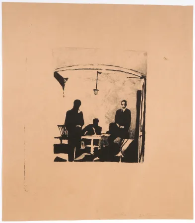 Litografía Tuymans - Le Verdict 3