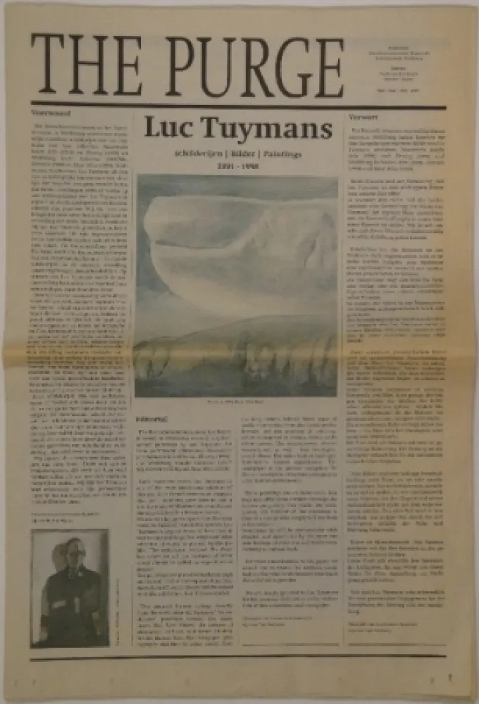 Libro Ilustrado Tuymans - The Purge – schilderijen / Bilder / Paintings 1991 - 1998