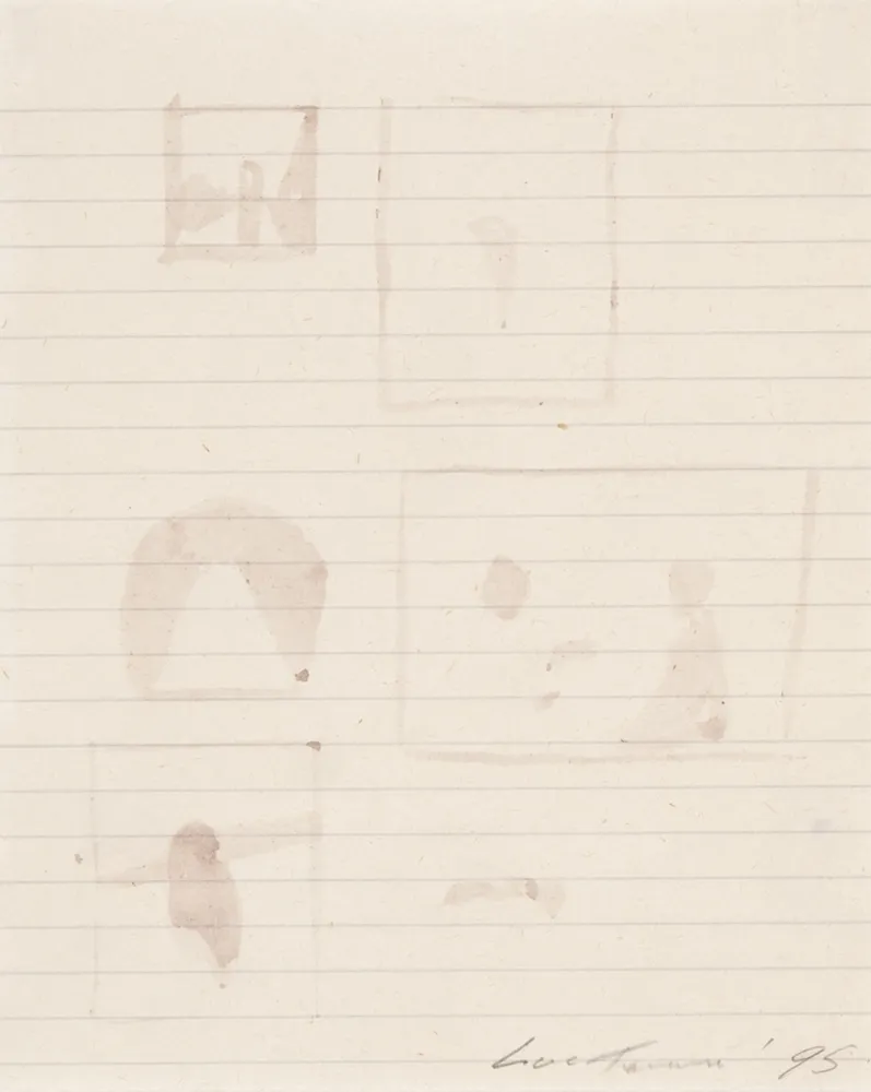 Monotipo Tuymans - Untitled 1995