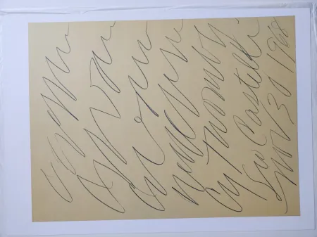 Litografía Twombly - 