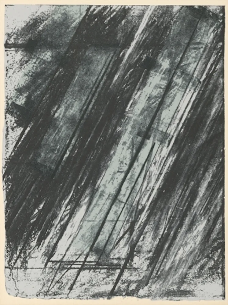 Litografía Twombly - Untitled