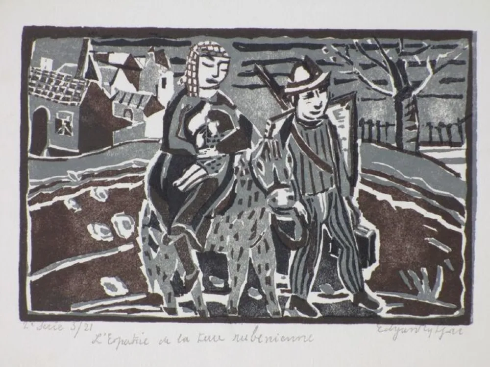 Sin Técnico Tytgat - L'expatrie de la terre rubenienne / Vlucht naar Egypte