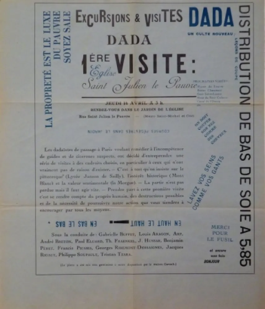 Sin Técnico Tzara - Excursions & visites Dada