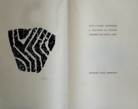 Libro Ilustrado Ubac - A travers la durée