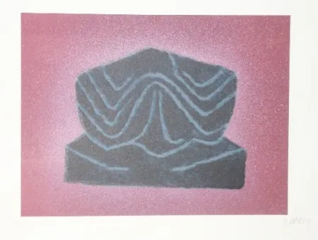 Litografía Ubac - Ardoise