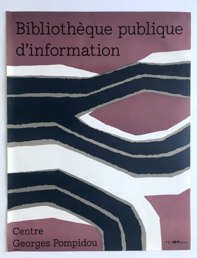 Cartel Ubac - Bibliothèque publique d'Information (BPI) / Centre Pompidou